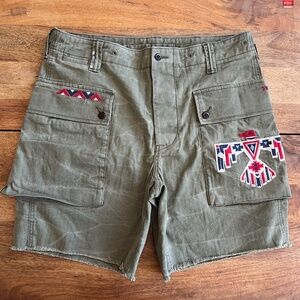 Polo Ralph Lauren herringbone military embroidered cargo short